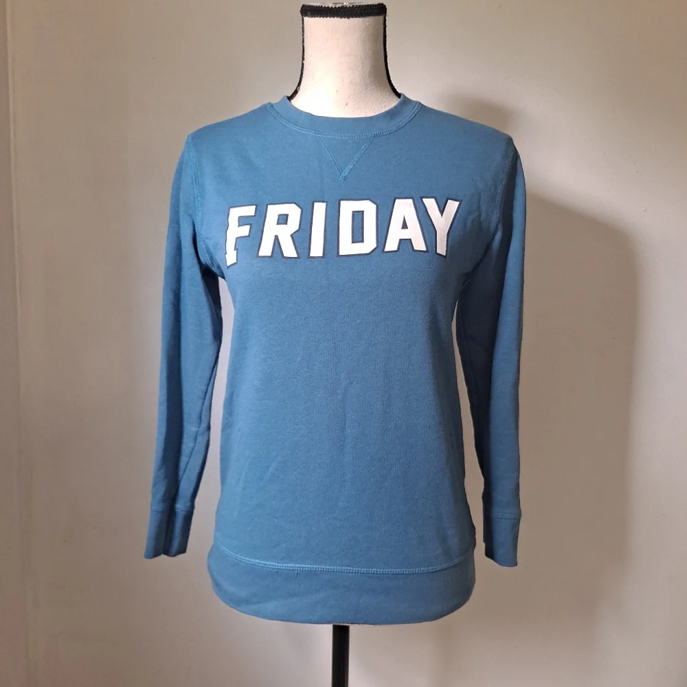 Basic edition Junior light weight Sweatshirt size Large (10-12) FRIDAY Logo